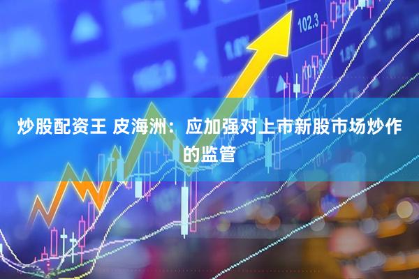 炒股配资王 皮海洲：应加强对上市新股市场炒作的监管